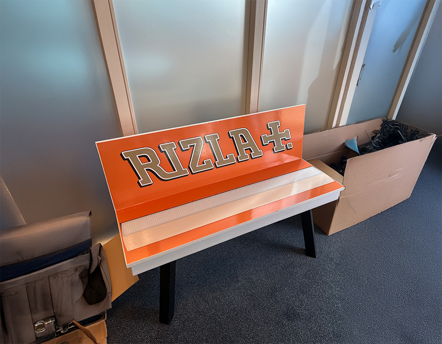 POS display inhaker en whiteboard